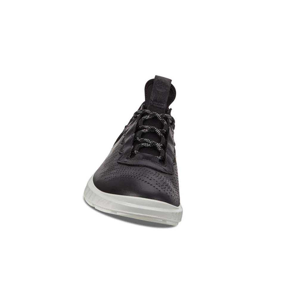 Ecco St.1 Lite Sneakers Herr Svarta | SE 653PJJ